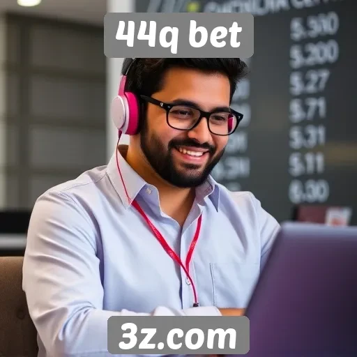 Como funciona o sistema de suporte ao cliente no 44q bet
