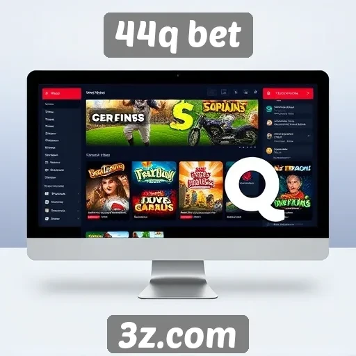 Facilidade de navegação na plataforma 44q bet